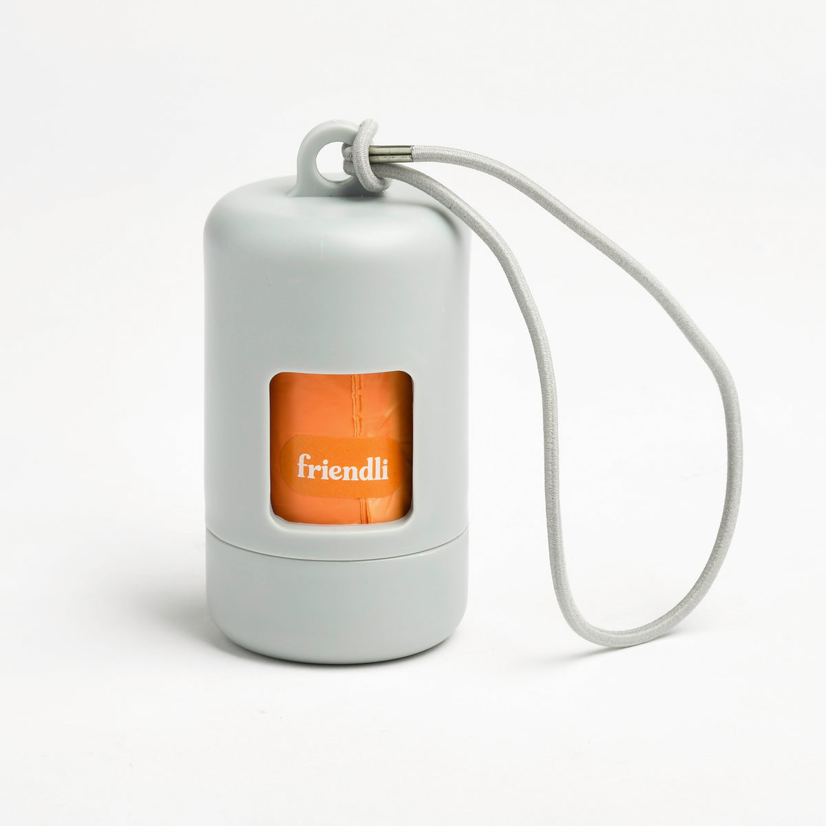 Snow Gray Dog Waste Bag Holder