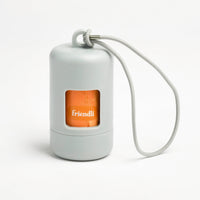 Snow Gray Dog Waste Bag Holder