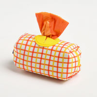 Tangerine Neoprene Dog Waste Bag Holder