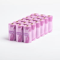 Lavender Scented Dog Waste Bags, 18 Rolls