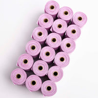 Lavender Scented Dog Waste Bags, 18 Rolls