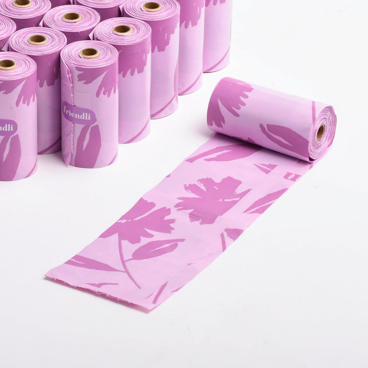 Lavender Scented Dog Waste Bags, 18 Rolls