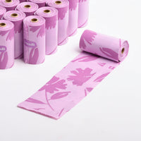 Lavender Scented Dog Waste Bags, 18 Rolls