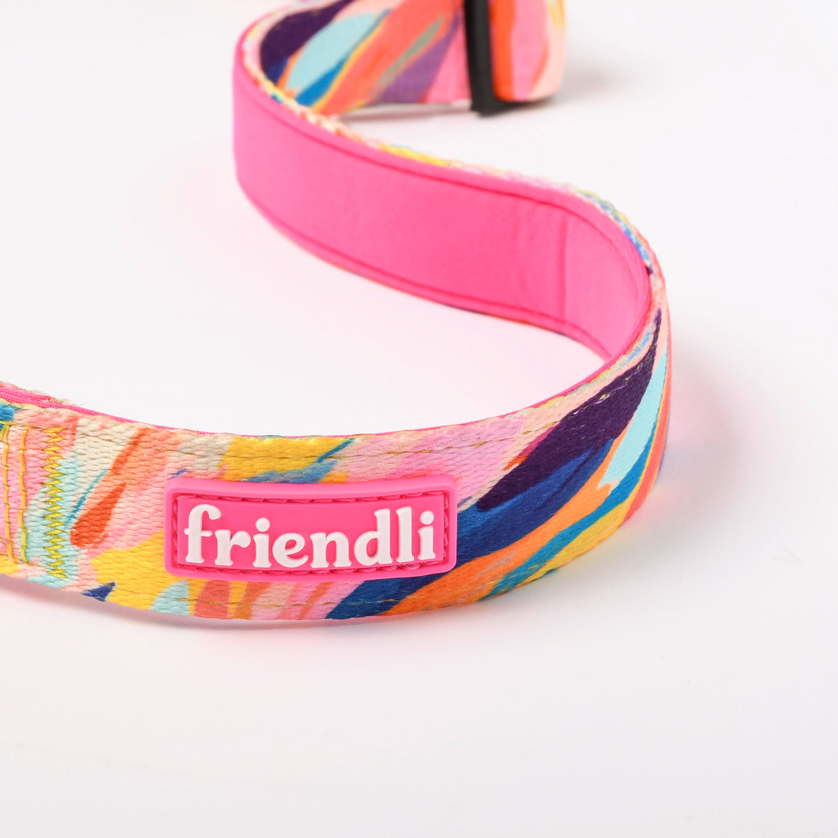 Pink Neoprene Dog Collar