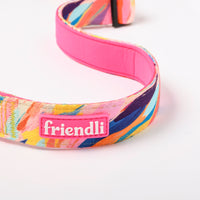 Pink Neoprene Dog Collar