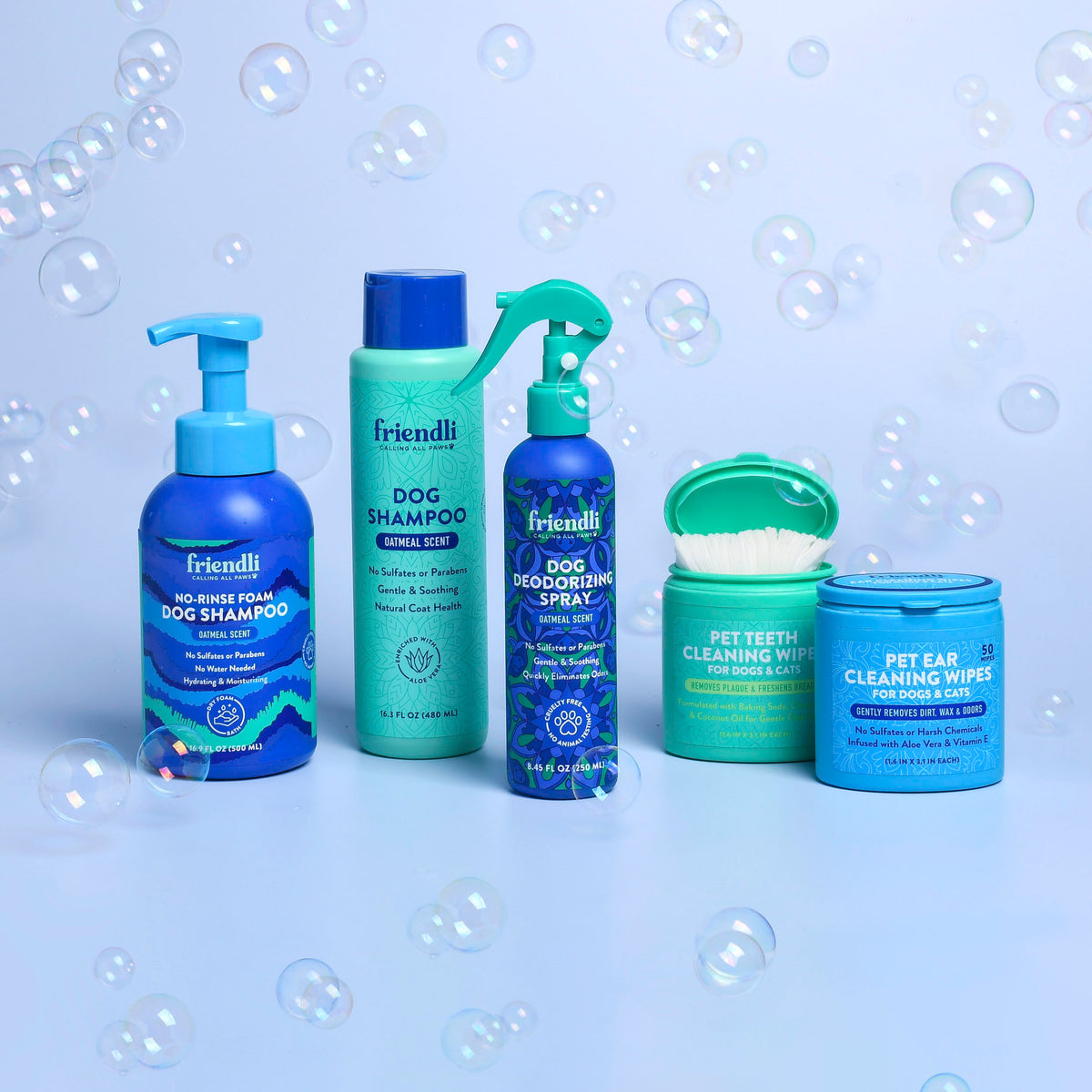 Unscented Pet Dental Finger Wipes, 50ct