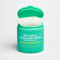 Unscented Pet Dental Finger Wipes, 50ct