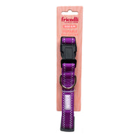 Grape Nylon Dog Collar