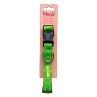 Lime Green Nylon Dog Collar