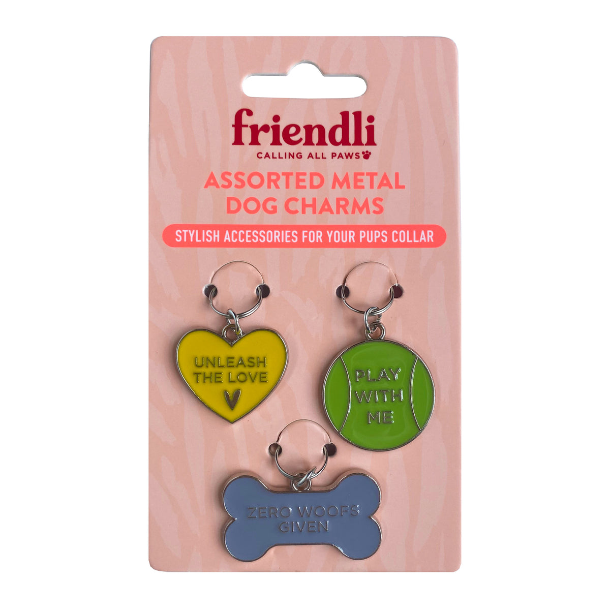 Metal Dog Charms, 3ct