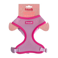 Bubblegum Pink Dog Mesh Harness