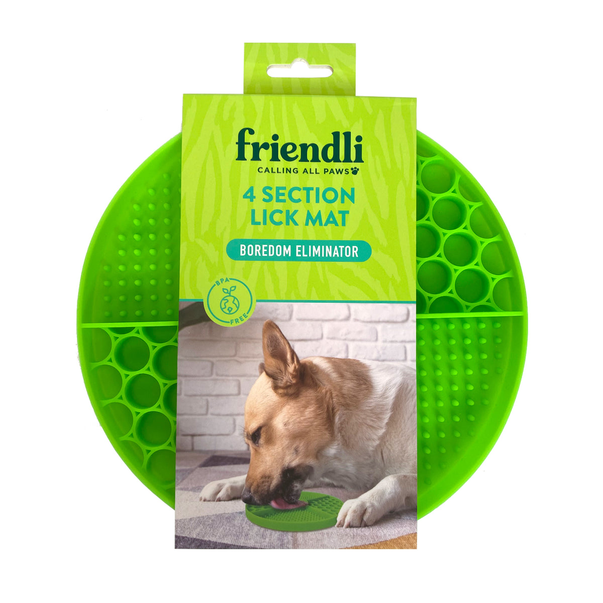 Dog Silicone 4 Section Lick Mat