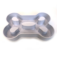 Plastic Bone Slow Feed Bowl