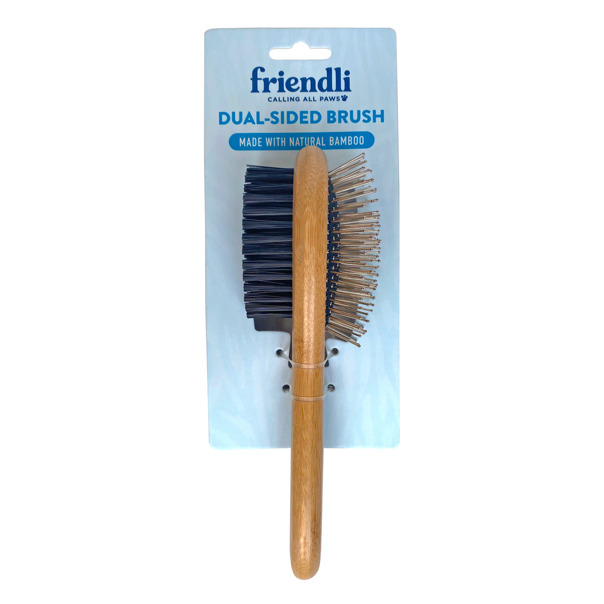 Double Sided Bamboo Brush, Small