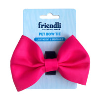 Hot Pink Dog Bow Tie, 1ct