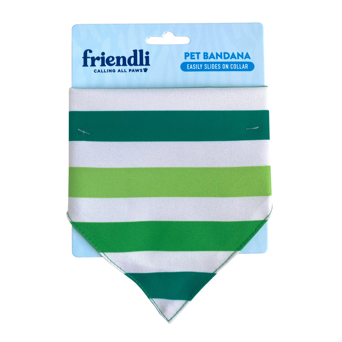 Green Dog Bandana, 1ct