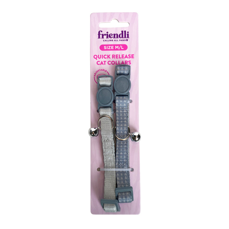 Quick Release Cat Collars, 2ct