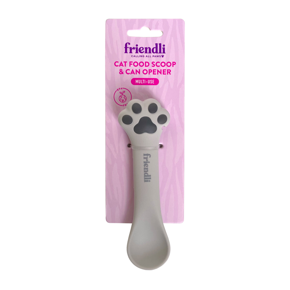 Cat Food Scoop w/ Lid Opener