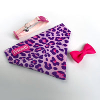 Pink Leopard Small Pet Bandana, 1ct