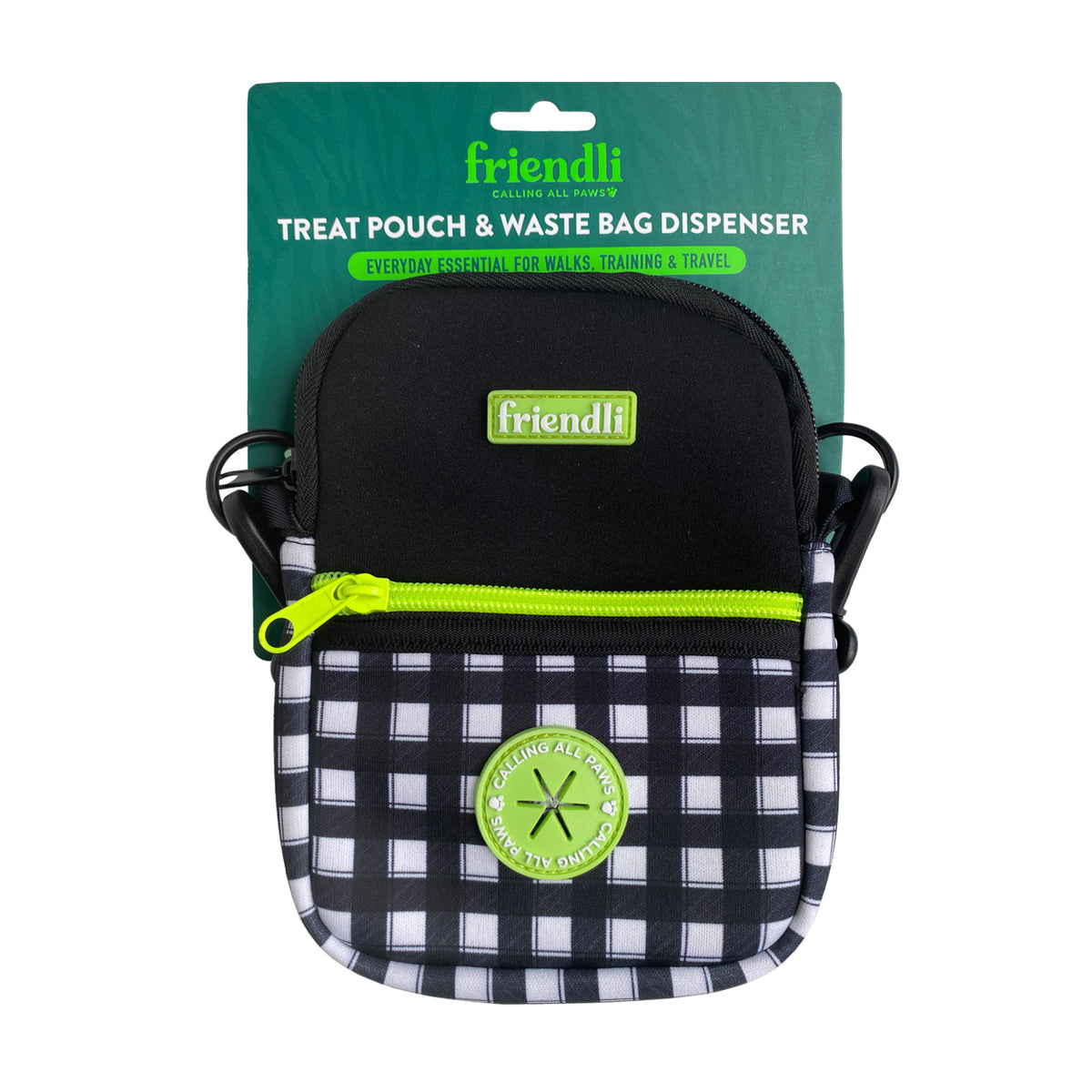 Dog Treat Pouch and Waste Dispenser Bag