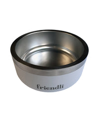 Snow Gray Stainless Steel Double Wall Bowl, 12oz