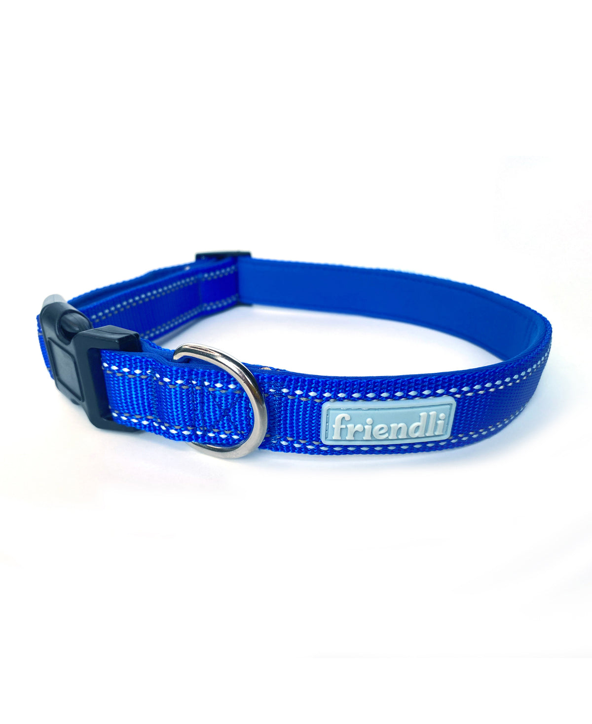 Sapphire Nylon Dog Collar