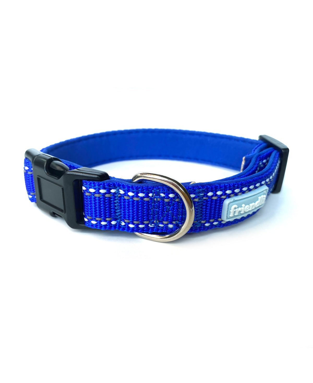 Sapphire Nylon Dog Collar