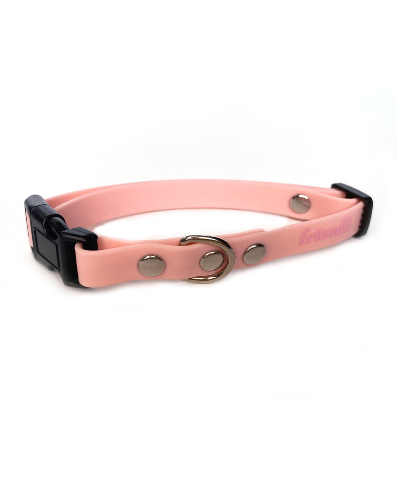 Bubblegum Waterproof Dog Collar