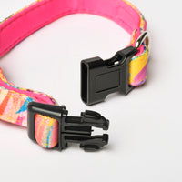 Pink Neoprene Dog Collar
