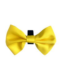 Sunshine Yellow Dog Bow Tie, 1ct