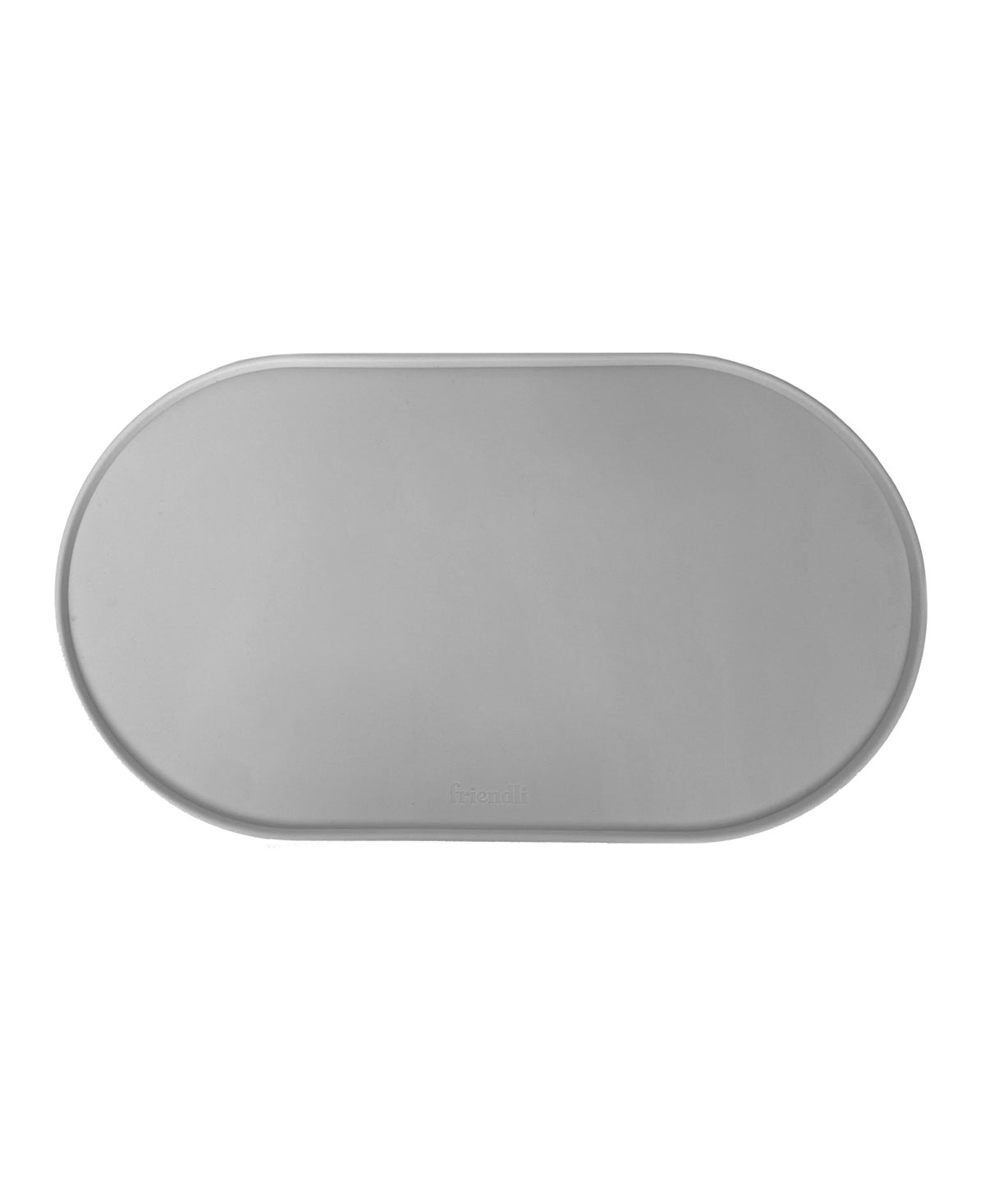 Snow Gray Silicone Placemat