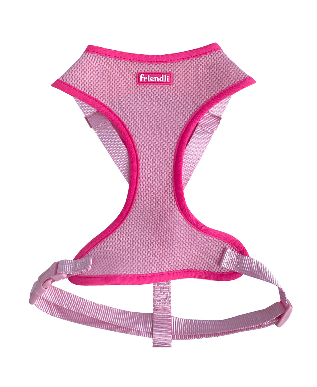 Bubblegum Pink Dog Mesh Harness