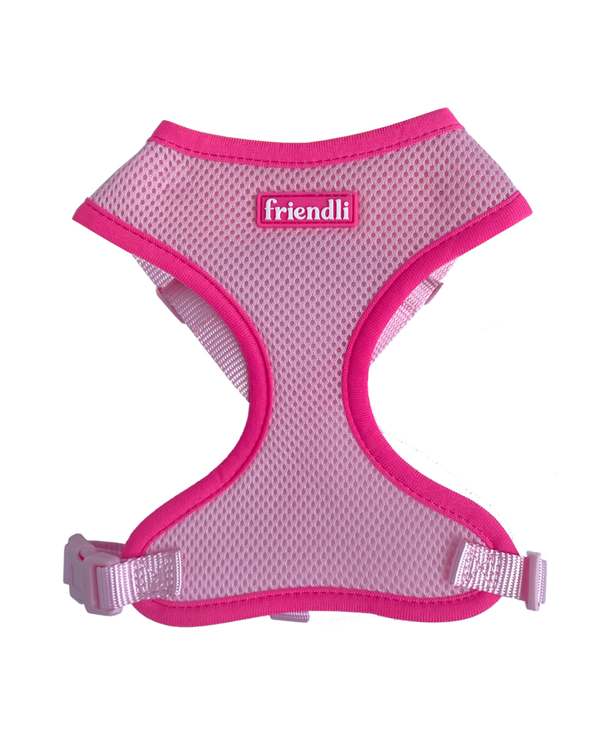 Bubblegum Pink Dog Mesh Harness