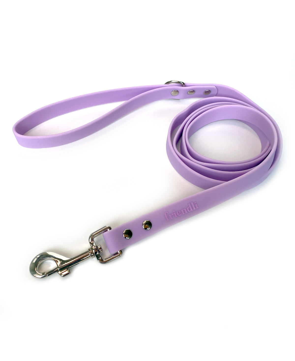 Lilac Waterproof Dog Leash, 6ft