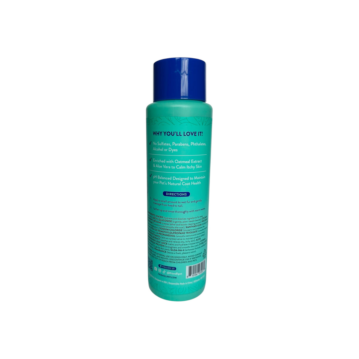 Oatmeal Dog Shampoo, 16.3oz