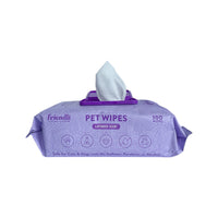 Lavender Scented Biodegradable Pet Grooming Wipes, 100ct