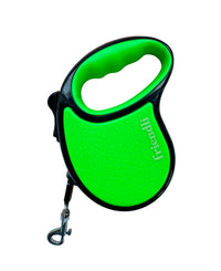 Cosmic Green Retractable Dog Leash, Small