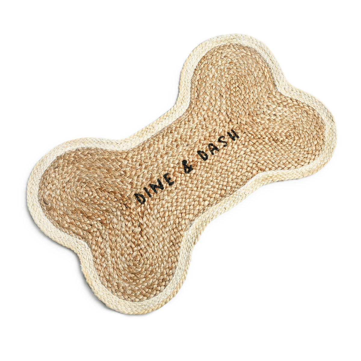 Dine + Dash Jute Bone Mat